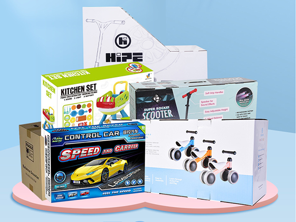 兒童用品包裝彩盒、瓦楞紙彩箱設計定制